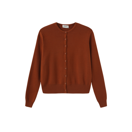 Basic Knit Button Cardigan