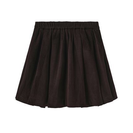 Lino Pleated Skirt
