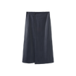 Grant Leather Wrap Skirt