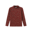 Rhea Floral Printed Mock Neck