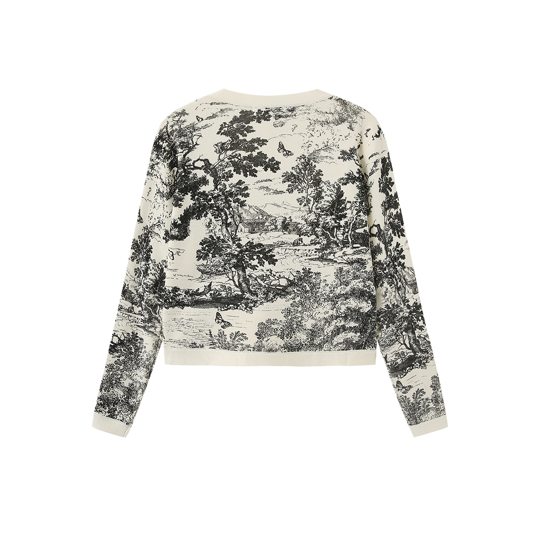 Nome Jungle Print Cardigan
