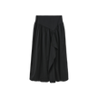 Taffeta V-Seam Skirt