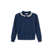 Lace Collar Knit Sweater