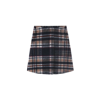 Zalli Wrap Safety Pin Skirt