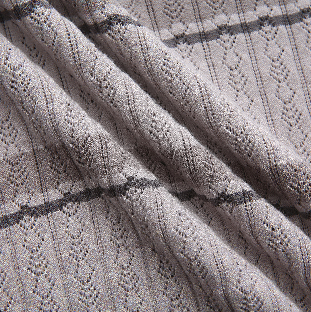 Scallop Knit Polo
