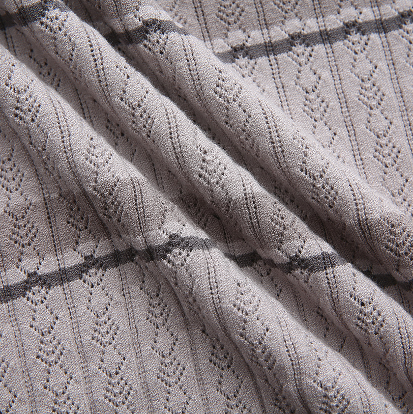 Scallop Knit Polo