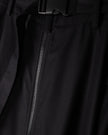 Wool Zipper Buckle Down Skirt