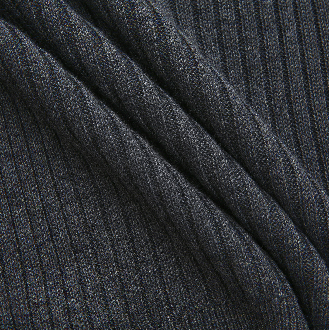 Ribbed Knit Button Sweater