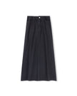 Stitch Detailed Denim Skirt