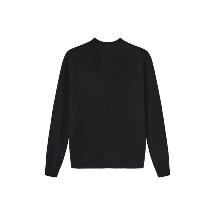 Floral Mock Knit Sweater