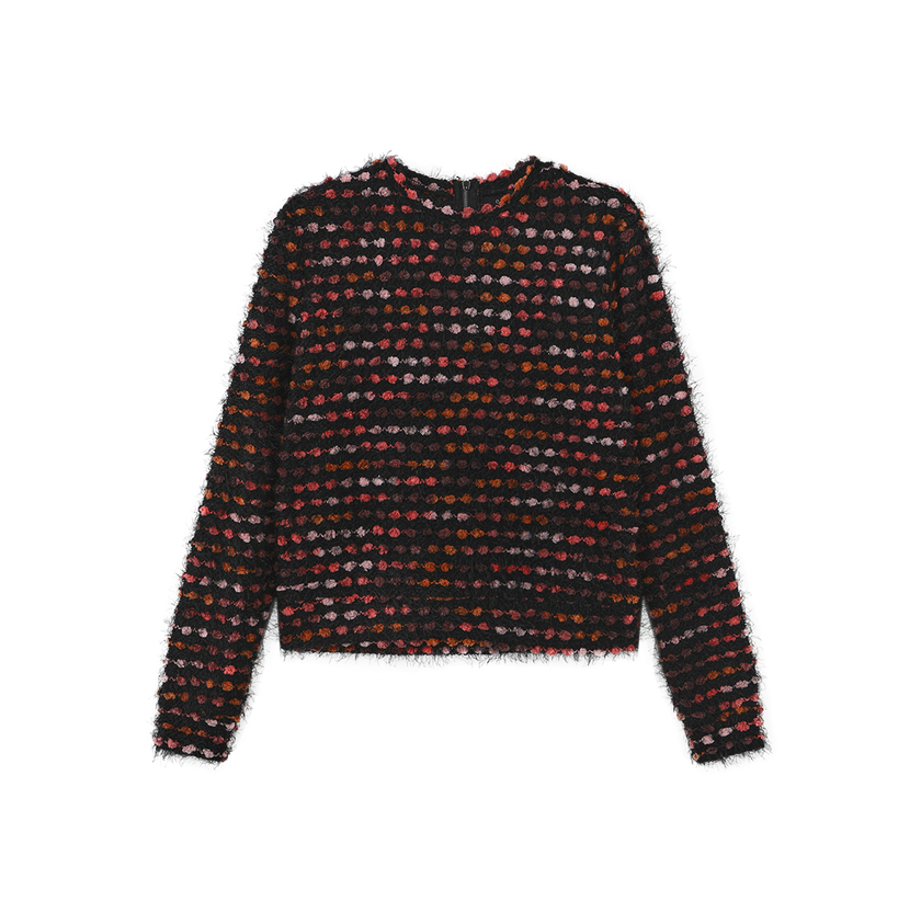 Dot Crewneck Sweater