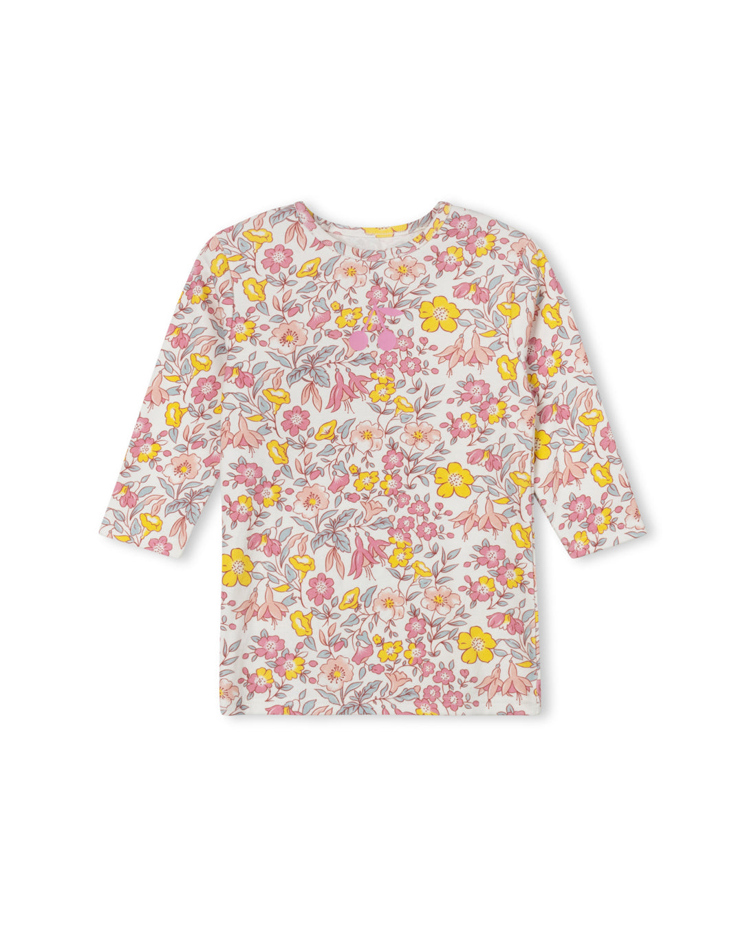 Small Print Fitted Tee