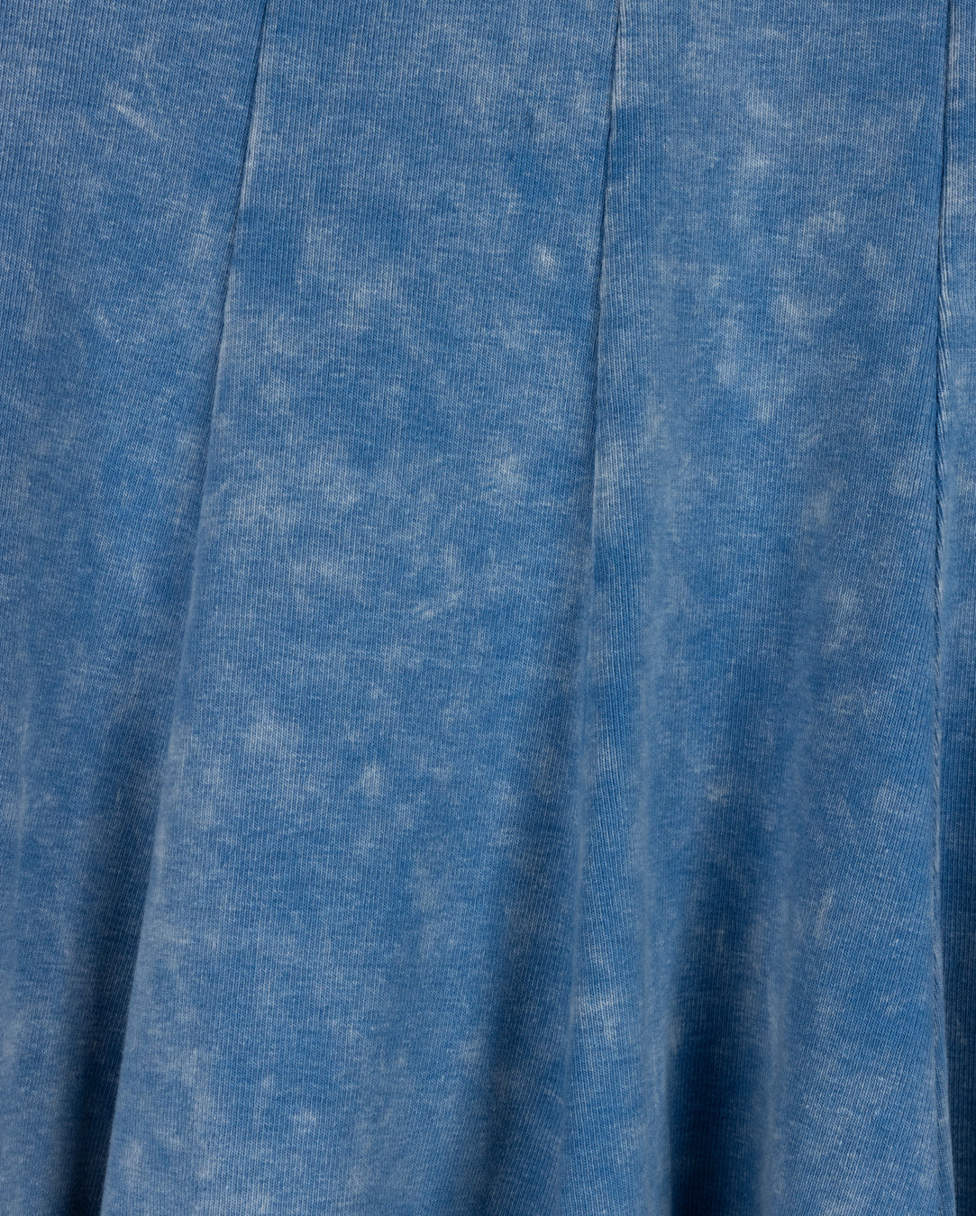 Elastic Waist Panel Knee Skirt