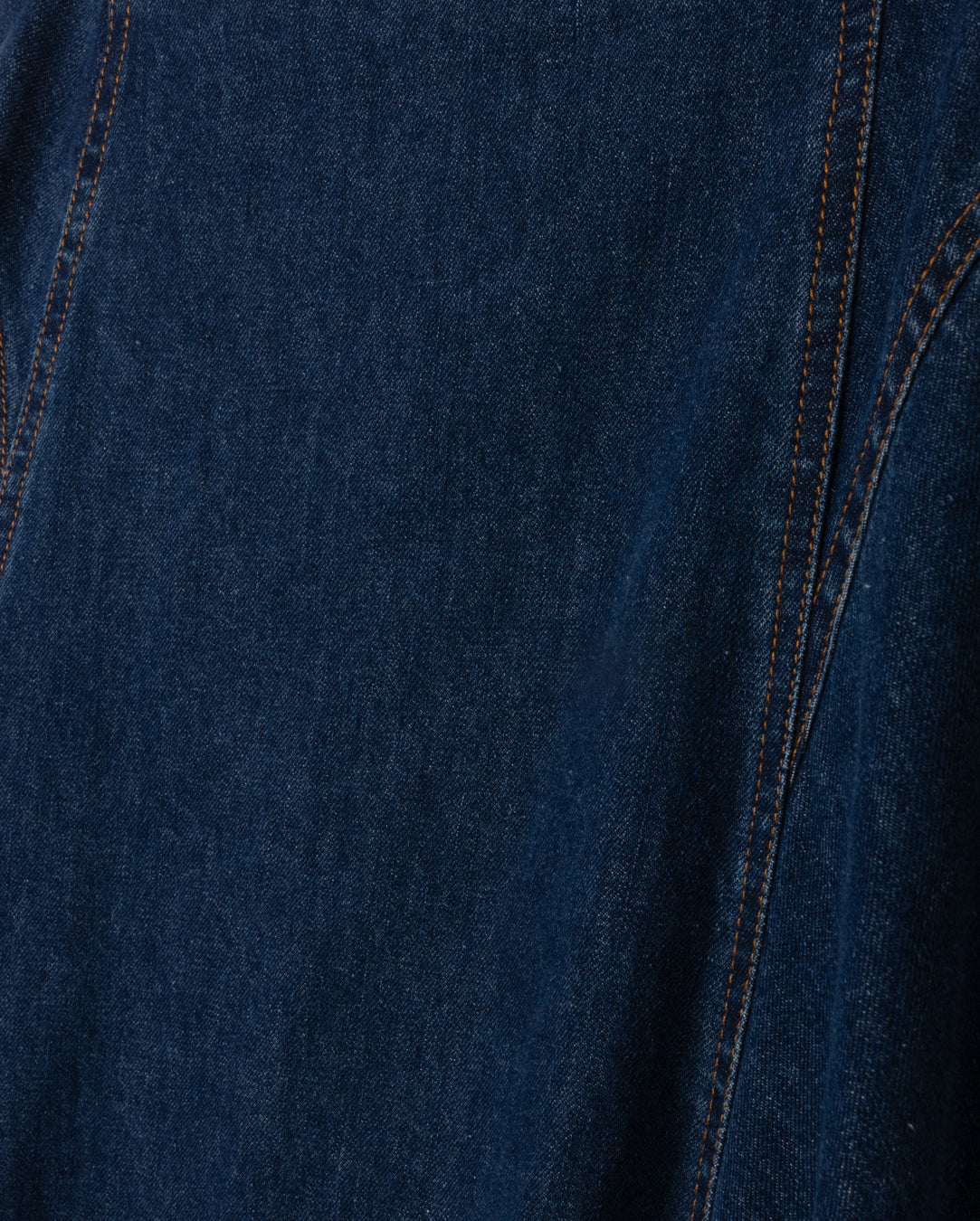Denim Stitch Maxi Skirt