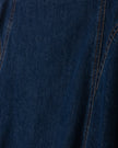 Denim Stitch Maxi Skirt
