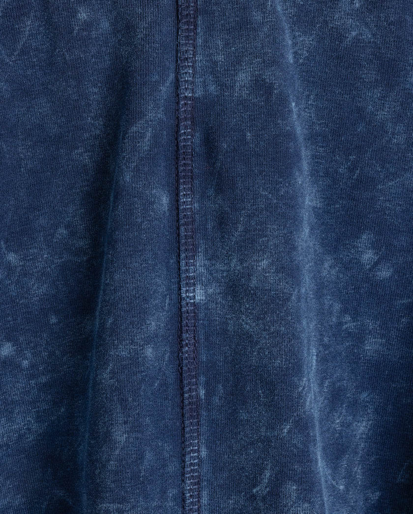 Elastic Waist A-line Knee Skirt