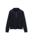 Piped Detailed Quarter Zip