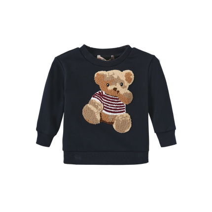 Sherpa Bear Patch Sweatshirt Set