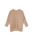 Dolman Cotton Stripe T-Shirt