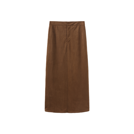 Wendy Suede Maxi Skirt