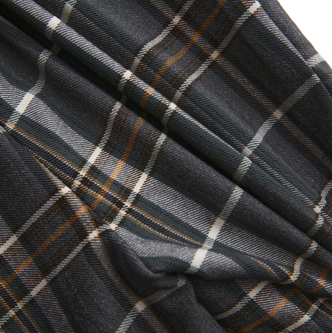 Brace Plaid Pants