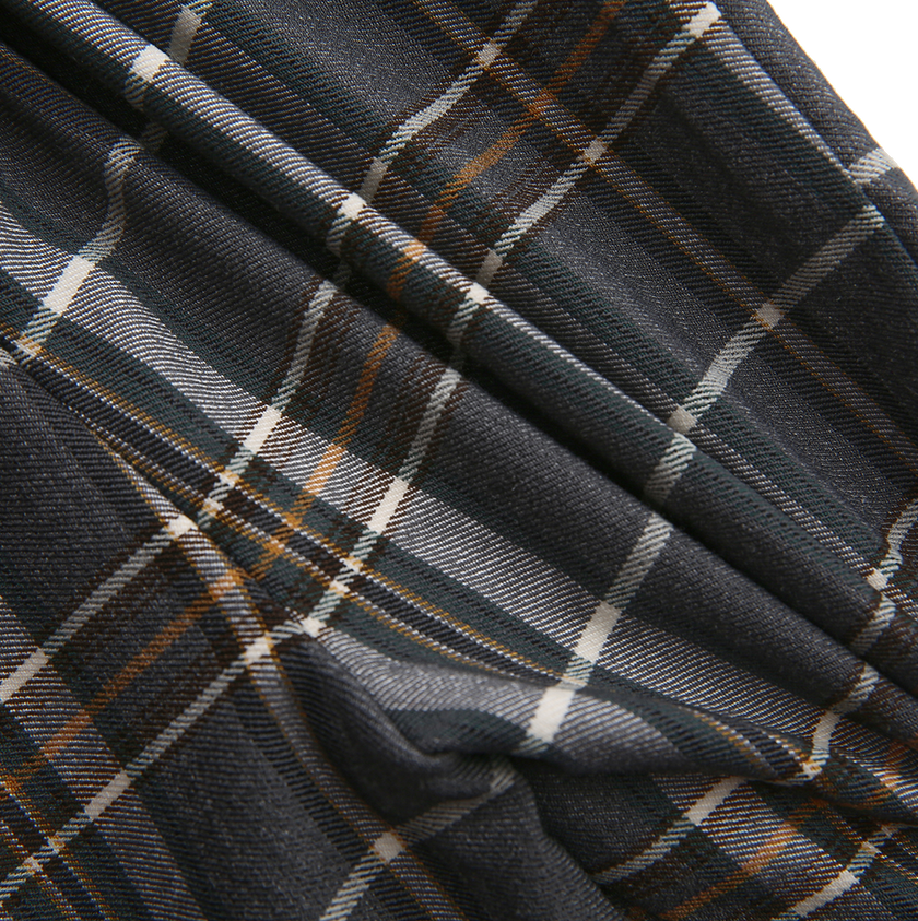 Brace Plaid Pants