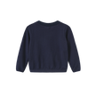 Prim Plaid Collar Sweatshirt Set
