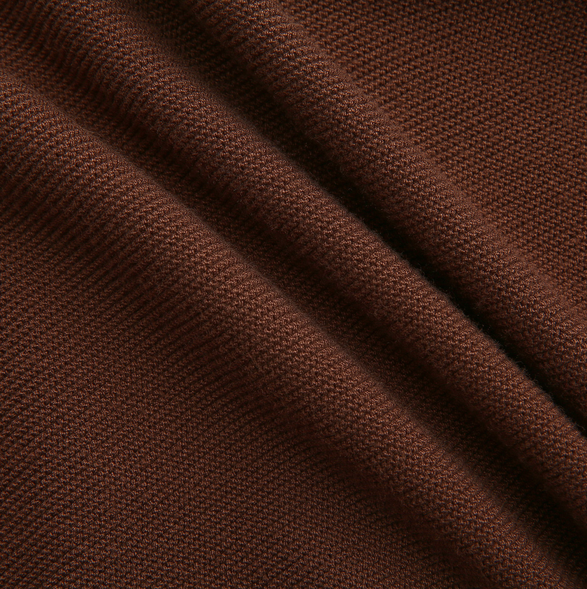 Tone On Tone Silk Knit Dress