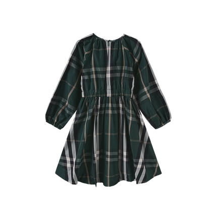 Breed Plaid Waisted Dress