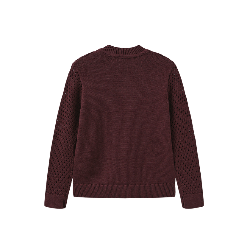 Reg Pointelle Cardigan