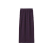 Swan Stripe Elastic Maxi Skirt