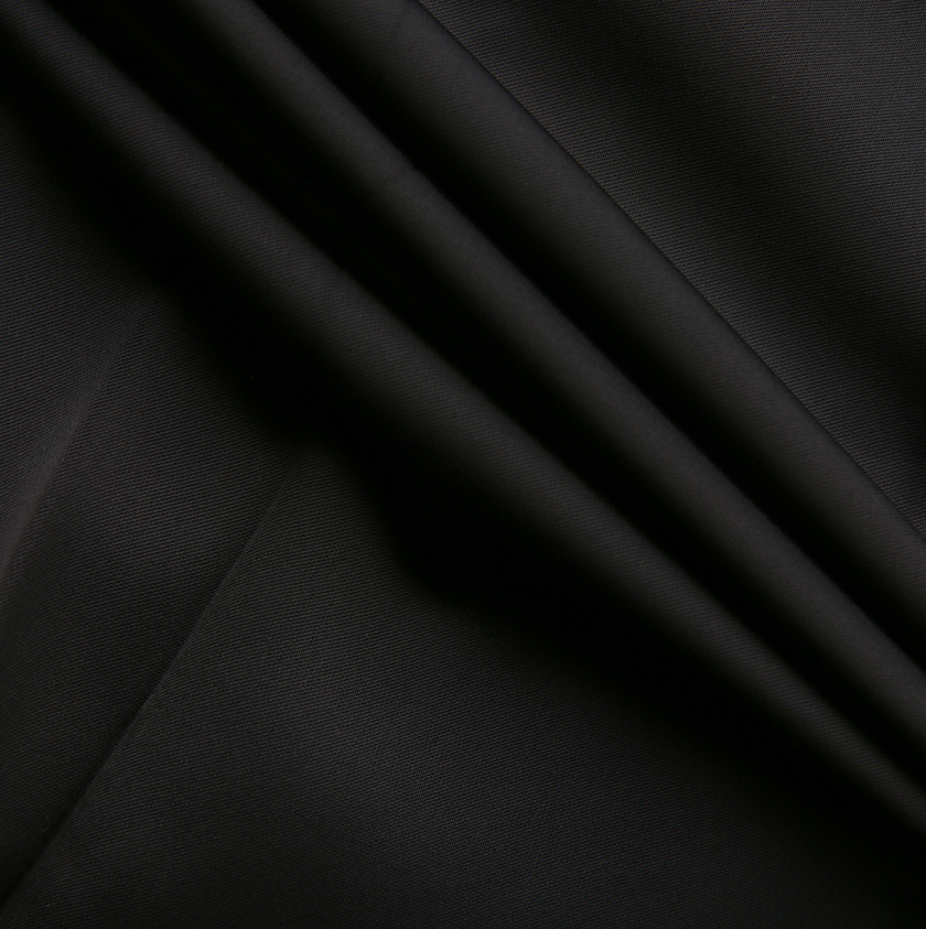 Silk Double Pleat Skirt