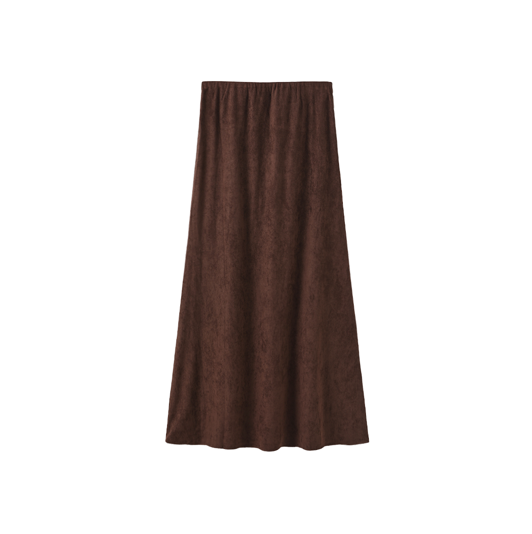 Vivian Suede Slip Skirt