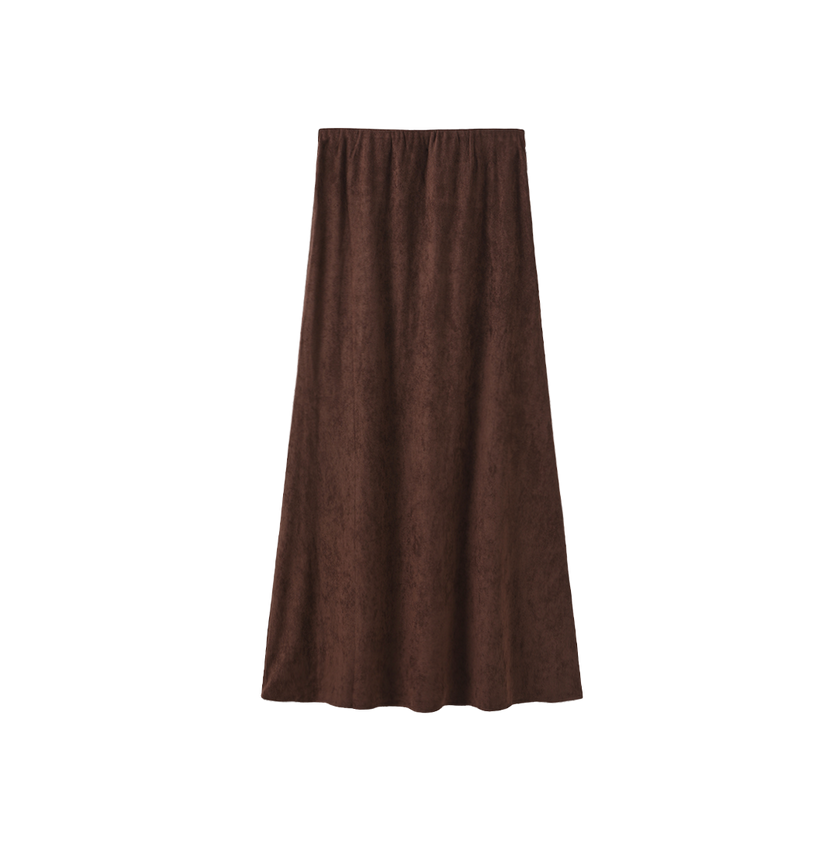 Vivian Suede Slip Skirt