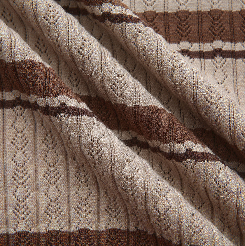 Scallop Knit Polo