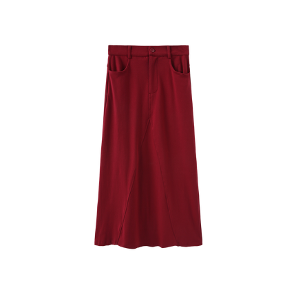 Bill Sweatshirt Flyfront Skirt
