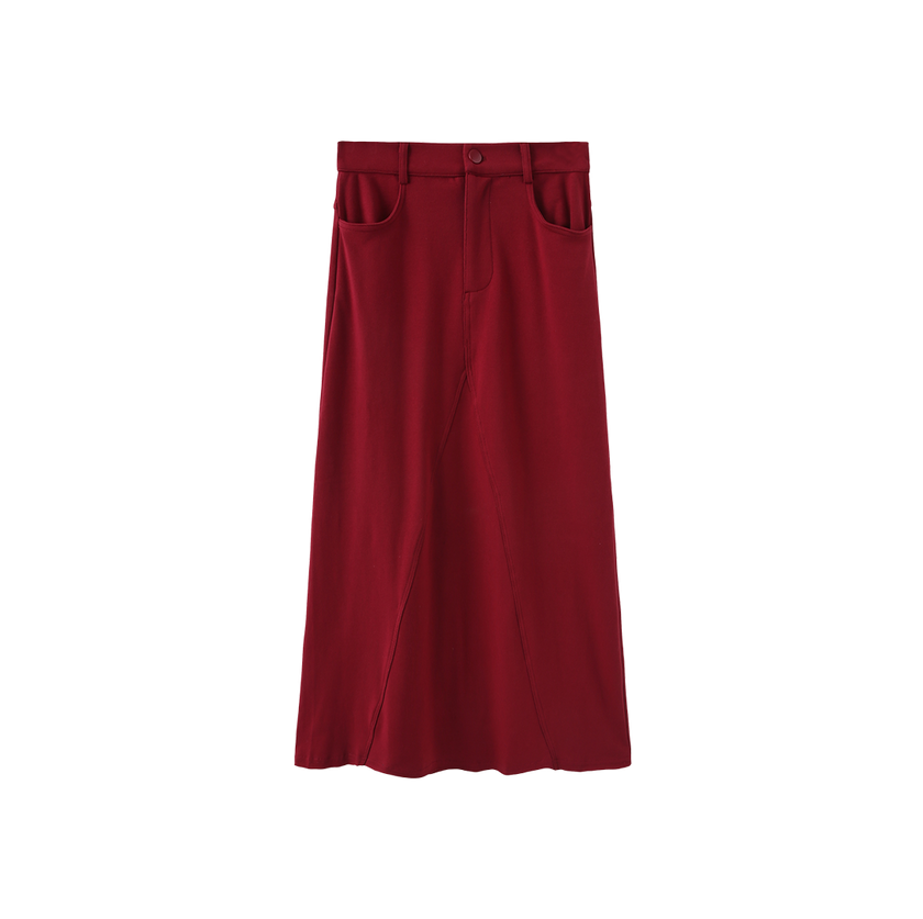 Bill Sweatshirt Flyfront Skirt