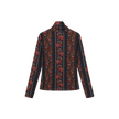 Suzie Printed Turtleneck
