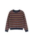 Roping - Striped Knit Sweater