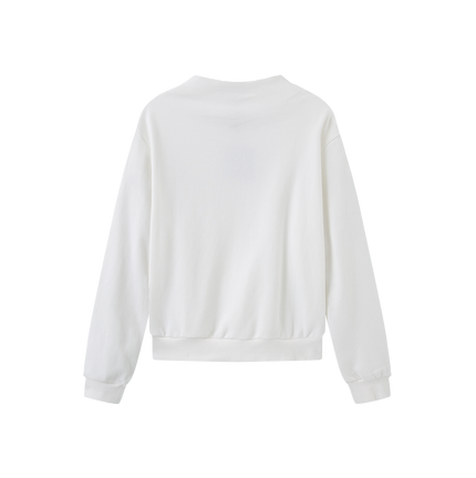 Shoulder Button Sweatshirt