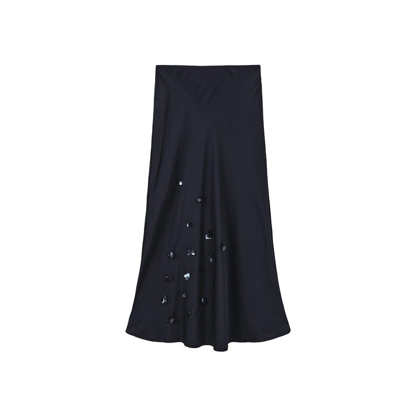 Candice Beaded Slip Skirt