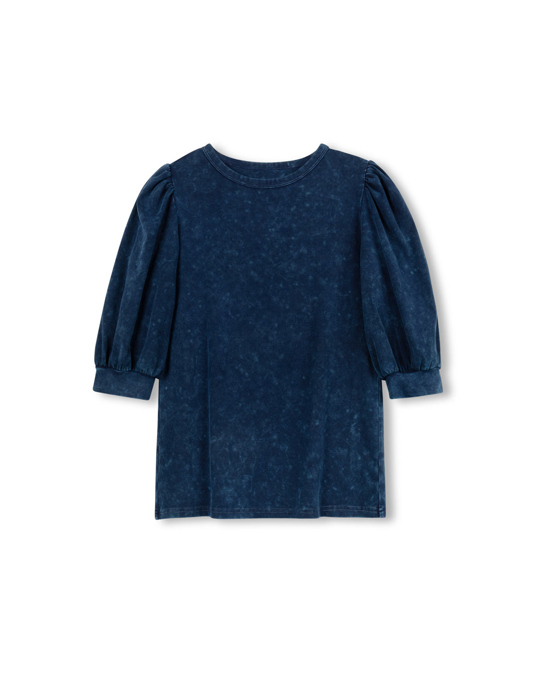 Mineral Wash Puff Sleeve Tee