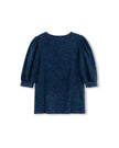 Mineral Wash Puff Sleeve Tee