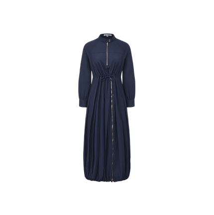 Drawstring Raincoat Dress