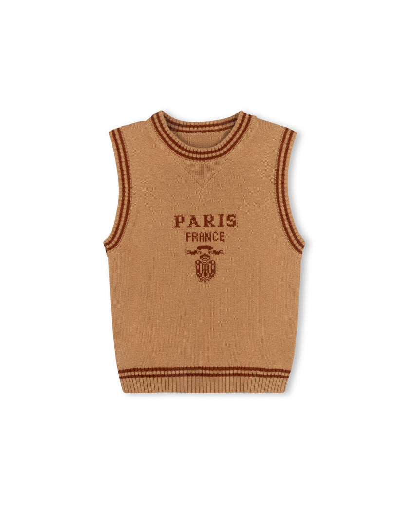 Gonce Trim Detail Vest