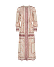Chiffon Printed Button Down Dress