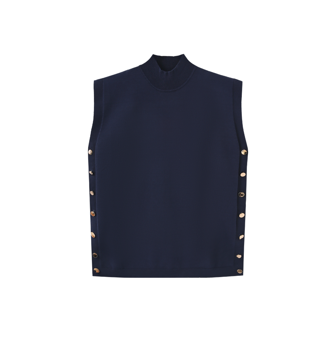 Brick Buttoned Vest