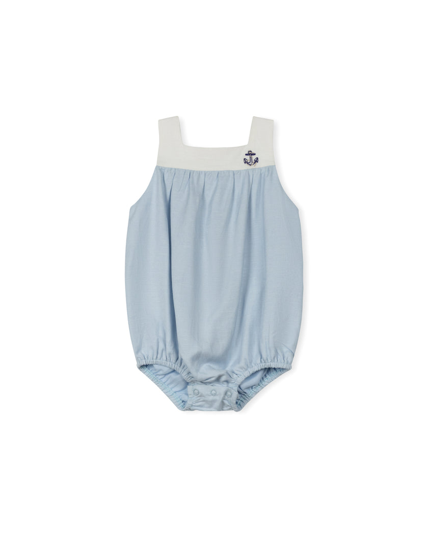 Stacy Square Neck Romper