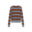Stripe Knit Polo Shirt