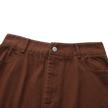 Canvas Straight Maxi Skirt